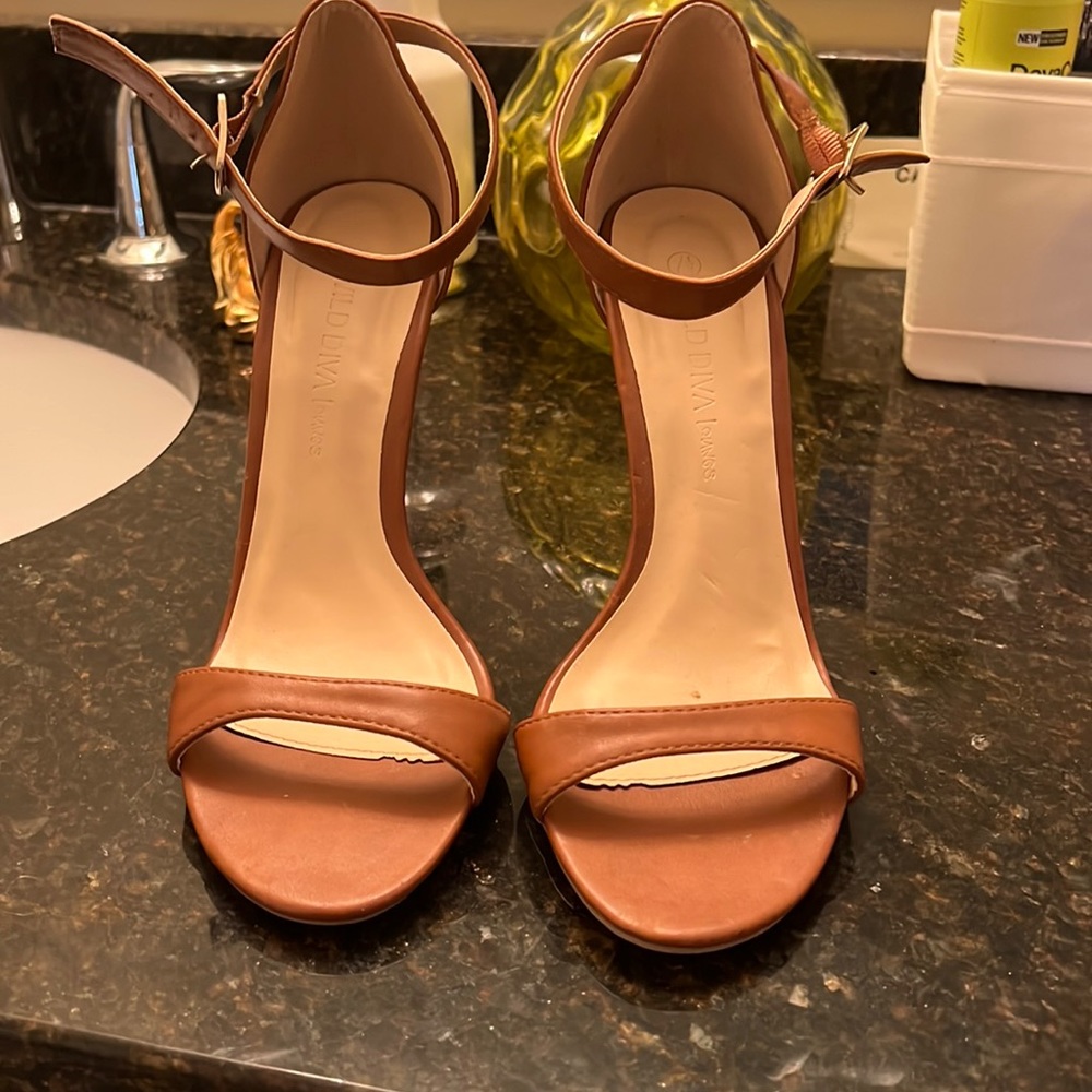Brown heels